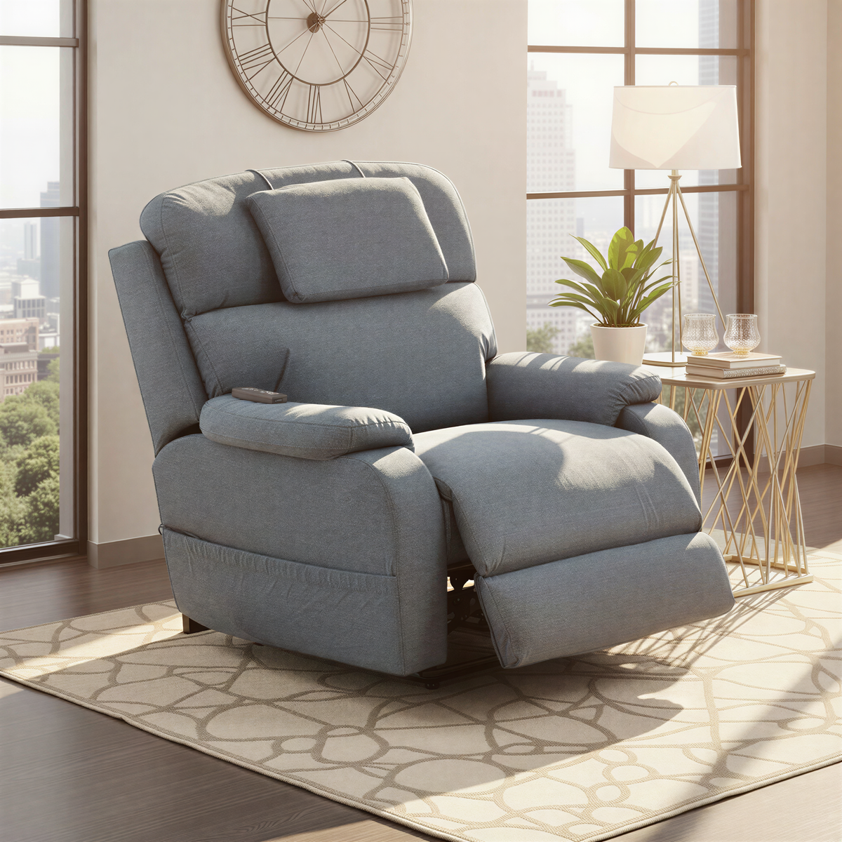 Reginald Oversized Power Recliner