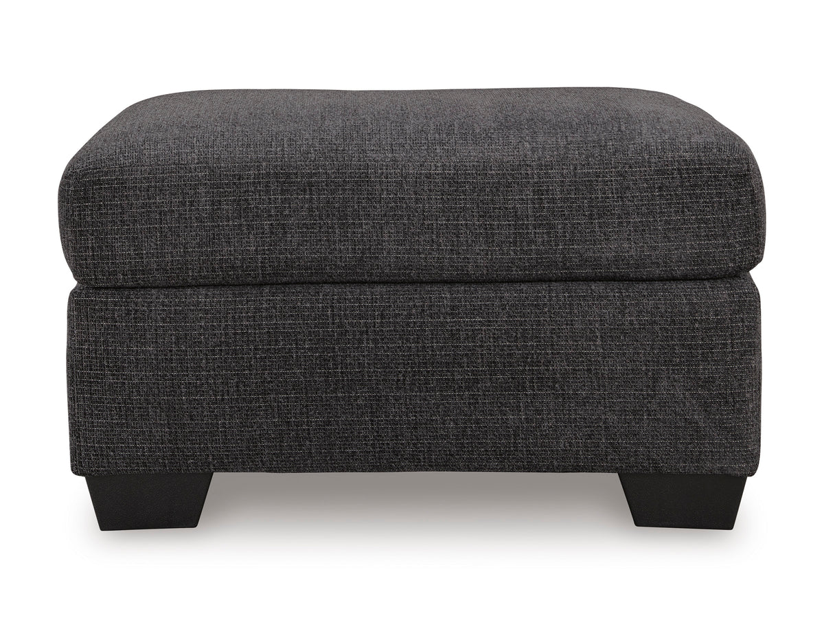 Ashley Loreo Ottoman Ebony