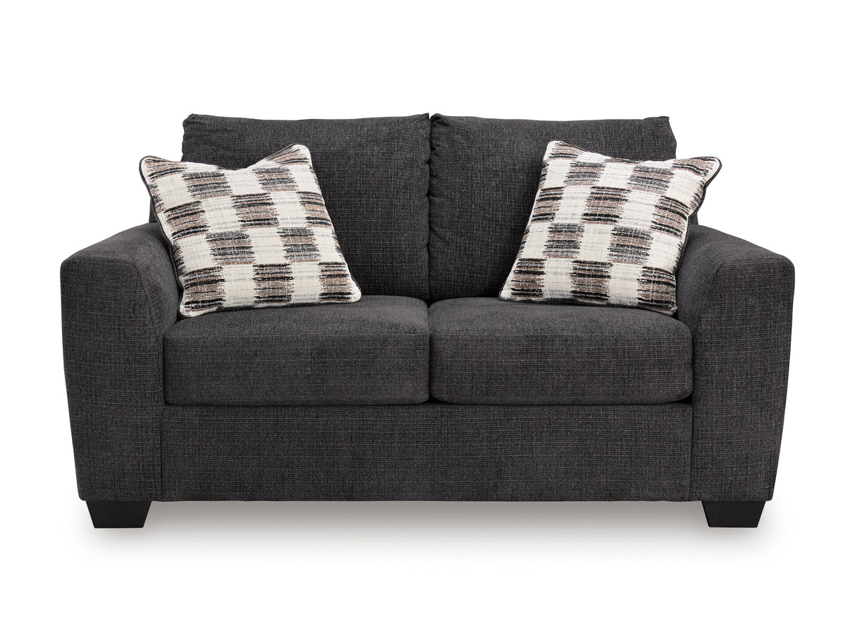 Ashley Loreo Loveseat Ebony