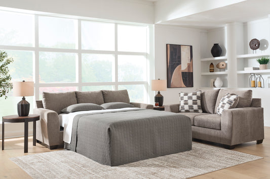 Loreo Queen Sleeper Sofa Truffle - alternate view