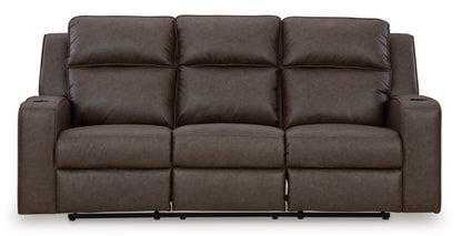 Lavenhorne Reclining Sofa with Drop Down Table