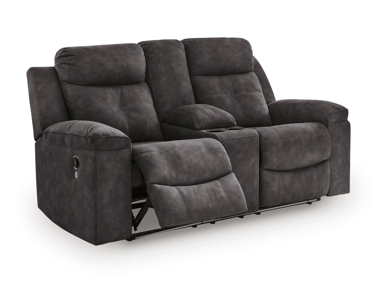 Brysonview Reclining Console Loveseat