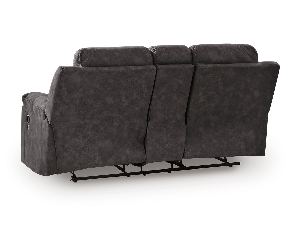 Brysonview Reclining Console Loveseat