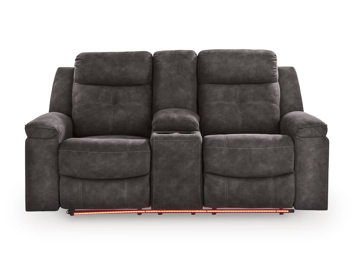 Brysonview Reclining Console Loveseat