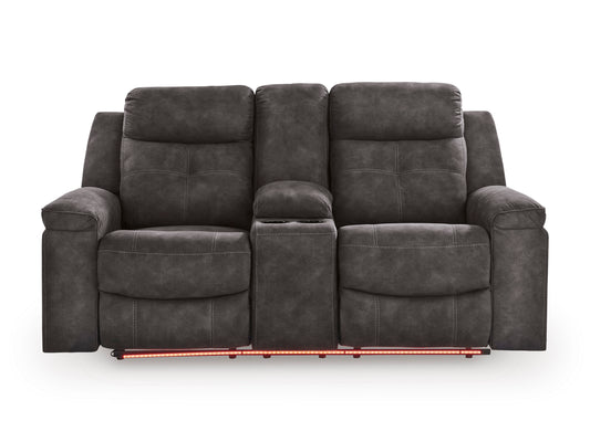 Brysonview Reclining Console Loveseat - alternate view