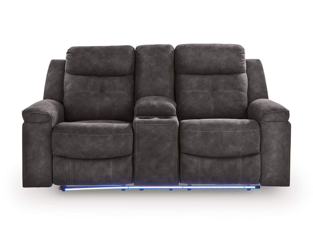 Brysonview Reclining Console Loveseat