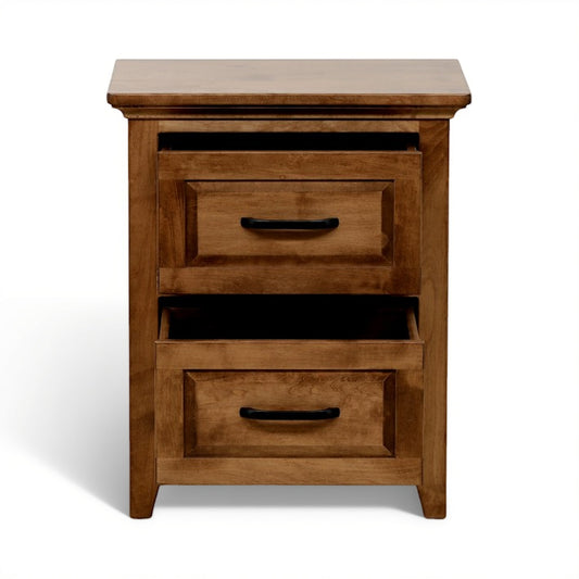 Riviera 2 Drawer Nightstand - alternate view