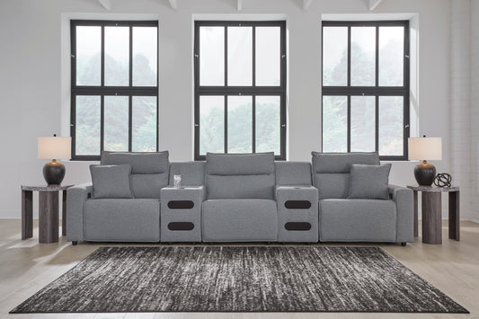 ModMax II 5-Piece Power Reclining Sectional with Audio Consoles