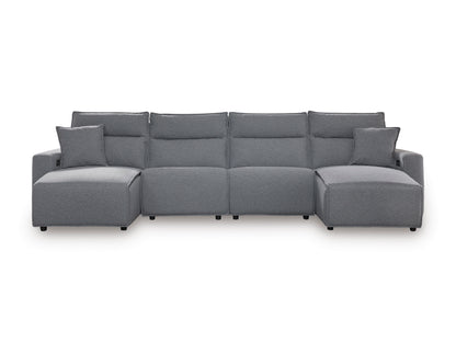 ModMax II 4-Piece Power Reclining Sectional with Chaise
