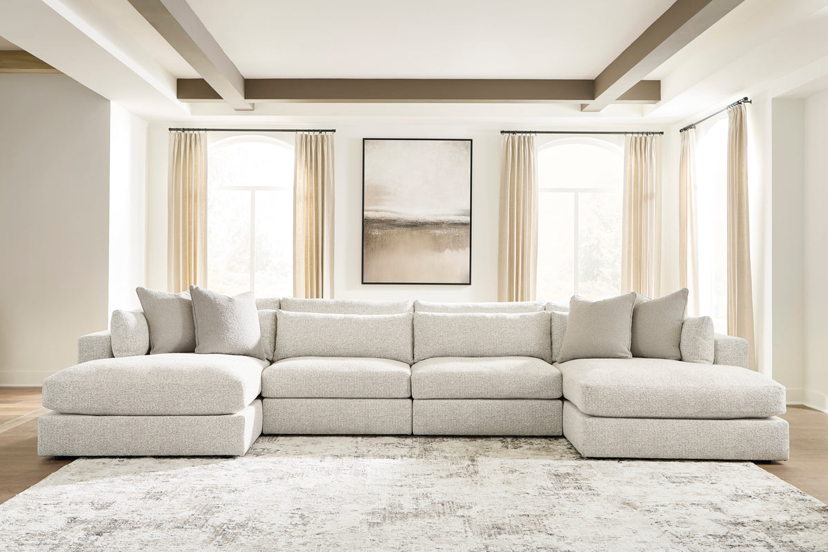 Ashley Stonecroft Manor 4-Piece Double Chaise Modular Sectional