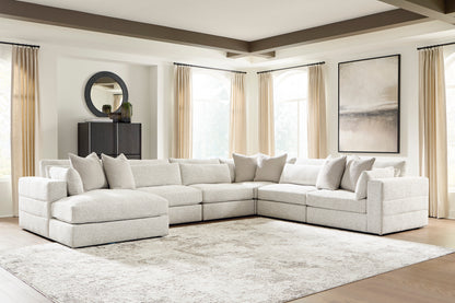 Ashley Stonecroft Manor 6-Piece Modular Sectional with Chaise