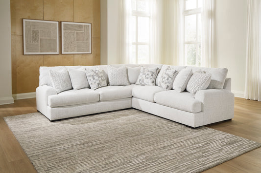 Ashley Wynncroft Manor 3-Piece Next-Gen Nuvella™ Performance Fabric Sectional - alternate view