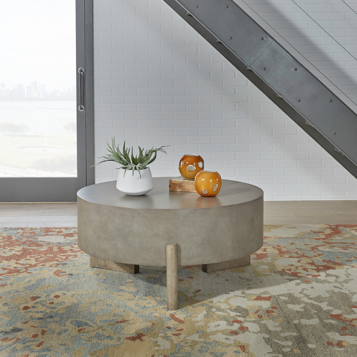 Abner Round Coffee Table