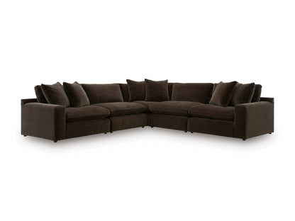 Ashley Maxton Heights 5-Piece Sectional Bittersweet