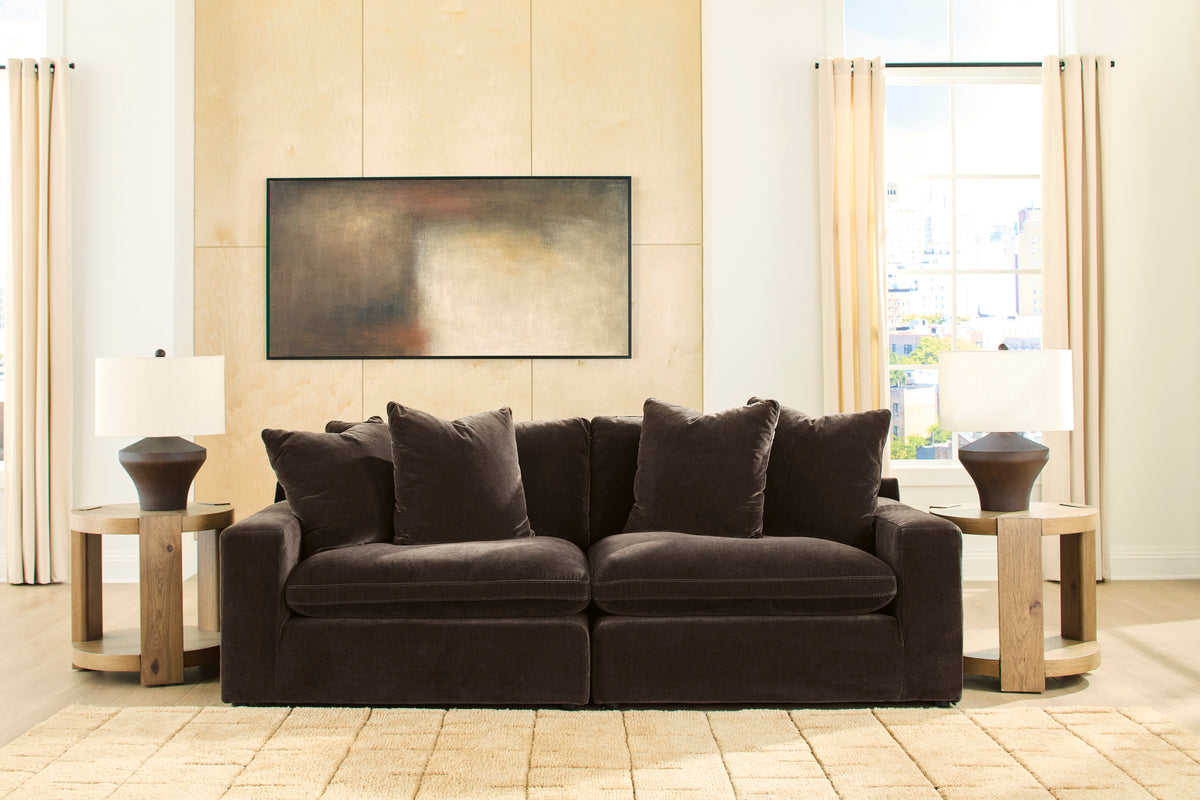 Ashley Maxton Heights 2-Piece Sectional Sofa Bittersweet