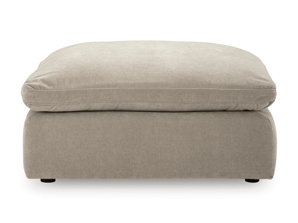 Maxton Heights Oversized Accent Ottoman Pebble