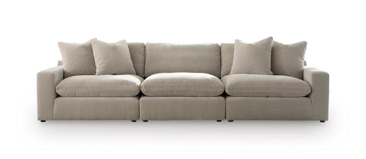 Ashley Maxton Heights 3-Piece Sectional Sofa Pebble
