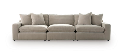 Ashley Maxton Heights 3-Piece Sectional Sofa Pebble