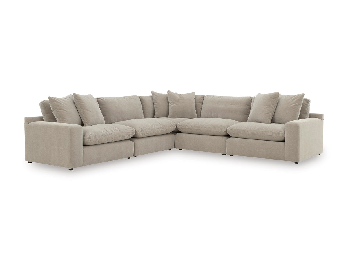 Ashley Maxton Heights 5-Piece Sectional Pebble