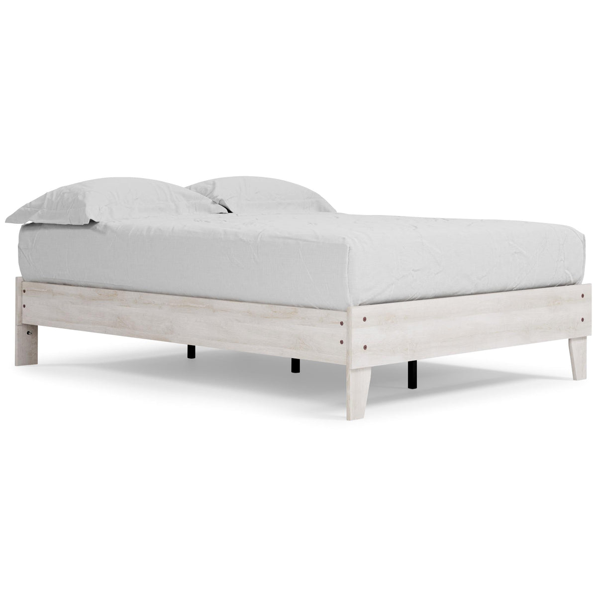 Shawburn Platform Bed Full Double Whitewash