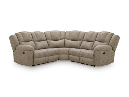 Ashley Ravenswaye 3-Piece Manual Reclining Sectional