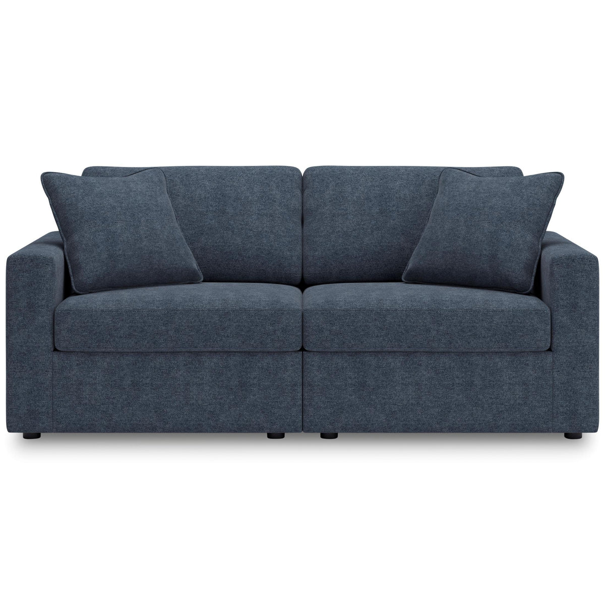 Ashley Modmax 2-Piece Modular Next-Gen Nuvella™ Performance Fabric Loveseat Ink