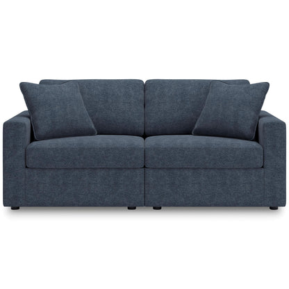 Ashley Modmax 2-Piece Modular Next-Gen Nuvella™ Performance Fabric Loveseat Ink