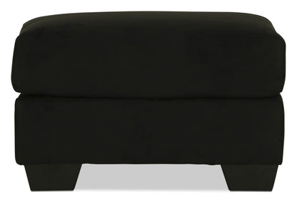 Darcy Ottoman Black