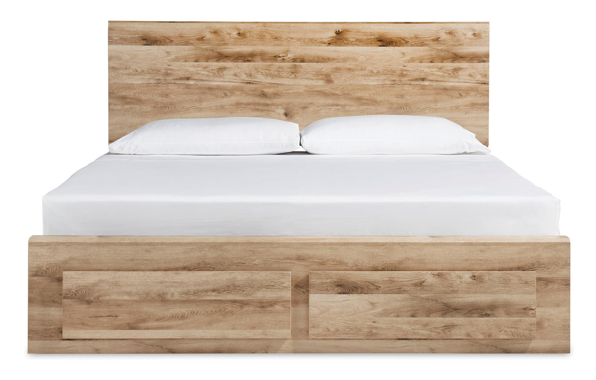 Hyanna Panel Storage Bed with 1 Under Bed Storage Drawer