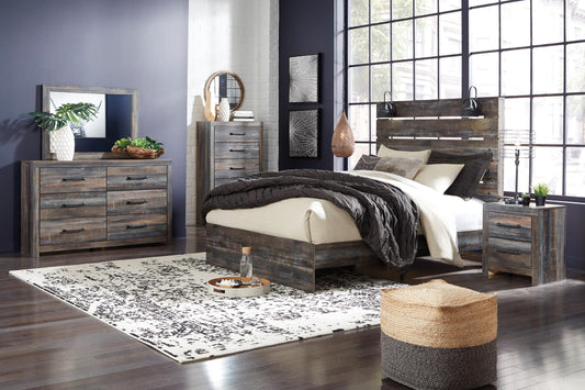 Drystan Queen Panel Bed - alternate view