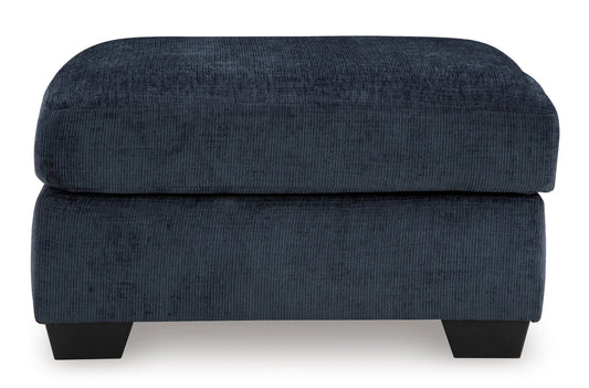Aviemore Oversized Accent Ottoman Ink