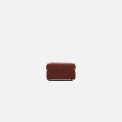 Modular One Bumper Ottoman Merlot