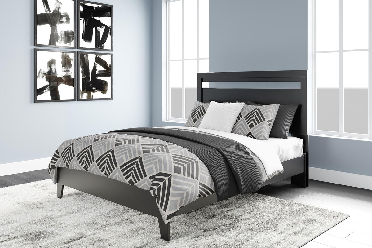 Finch Panel Platform Bed