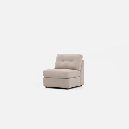 Modular One Armless Chair - alternate view