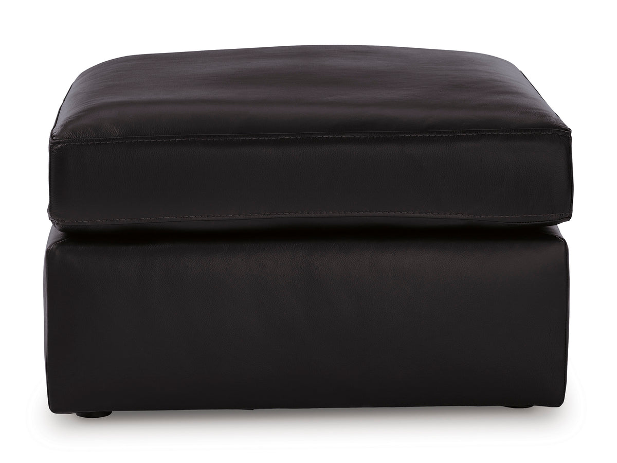 Modmax II Leather Oversized Accent Ottoman