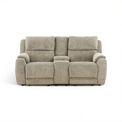 Marley Power Reclining Console Loveseat with Zero Gravity and Power Headrest
