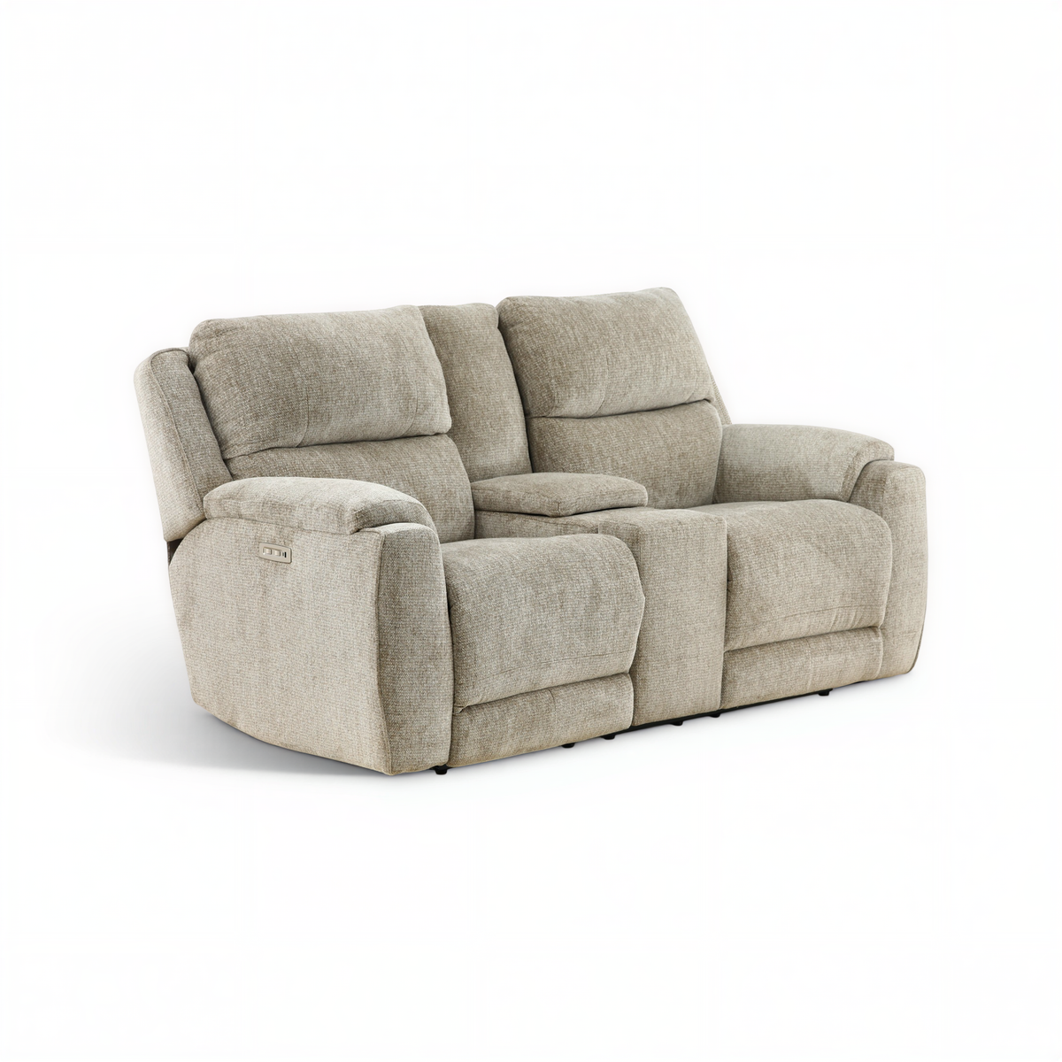 Marley Power Reclining Console Loveseat with Zero Gravity and Power Headrest