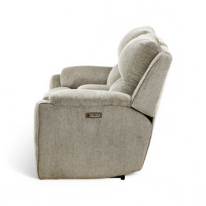 Marley Power Reclining Console Loveseat with Zero Gravity and Power Headrest