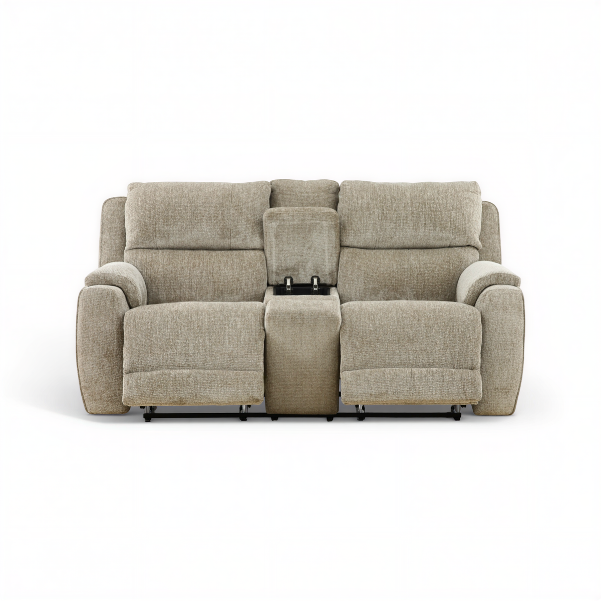 Marley Power Reclining Console Loveseat with Zero Gravity and Power Headrest