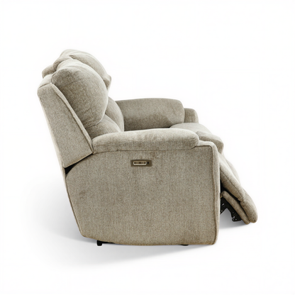 Marley Power Reclining Console Loveseat with Zero Gravity and Power Headrest