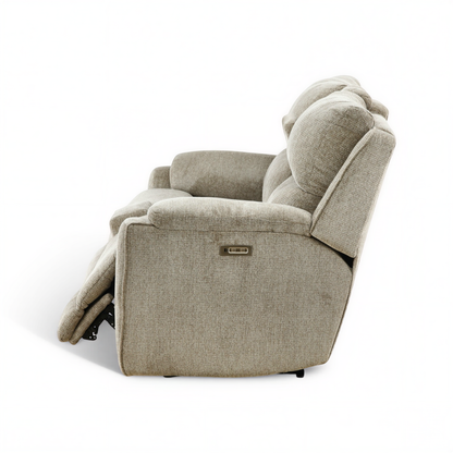 Marley Power Reclining Console Loveseat with Zero Gravity and Power Headrest