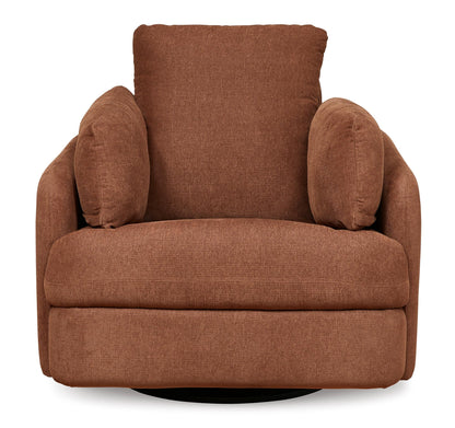 Modmax Swivel Glider Recliner Orange