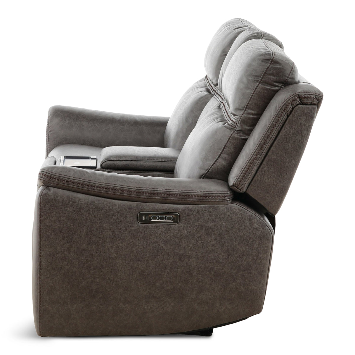 Garrison Power Reclining Console Loveseat
