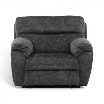 Haris Power Recliner with Power Headrest and Power Lumbar Smoke