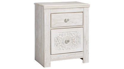 Ashley Paxberry 25" 2 Drawer Charging Nightstand