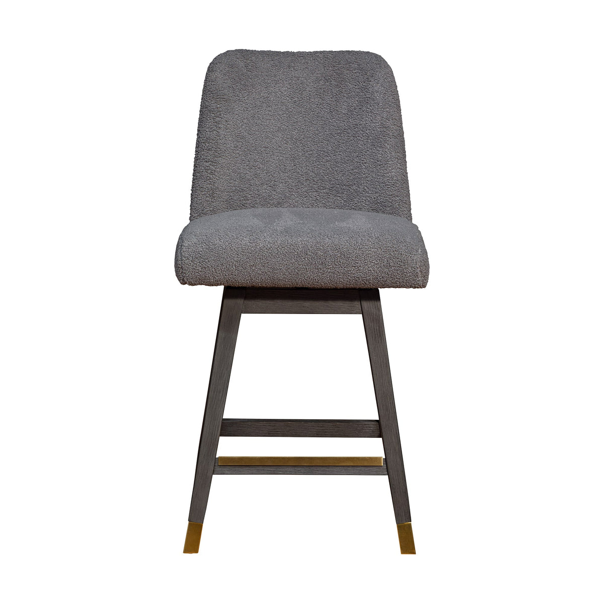 Amalie Swivel Counter Stool Dark Gray