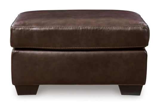 Santorine Ottoman Dark Brown