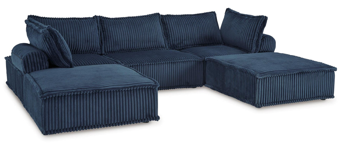 Bales 5-Piece Modular Seating Navy