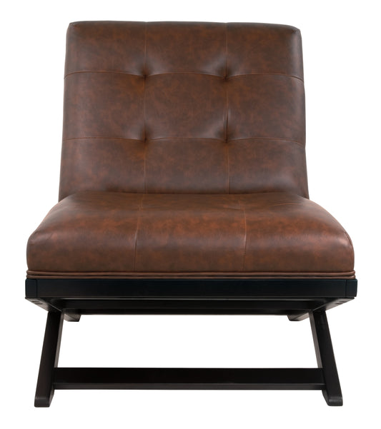 Sidewinder Accent Chair Brown