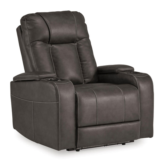 Ashley Feazada Dual Power Recliner - alternate view